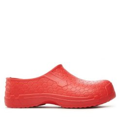 Klapki Dry Walker. Czerwone klapki Dry Walker, bez wzorów, bez obcasa. Za 29.99 zł.