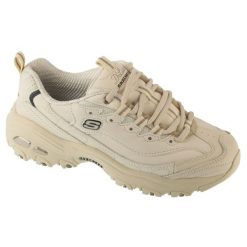 Buty sportowe Sneakersy damskie, D'Lites - Fresh Start. Białe obuwie sportowe Skechers, bez zapięcia, trekkingowe. Za 299.99 zł.