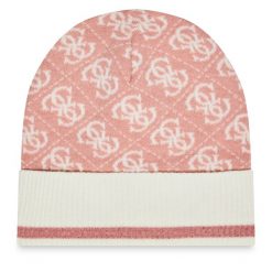 Czapka Guess. Czerwone czapki Guess, z aplikacjami. Za 189.99 zł.
