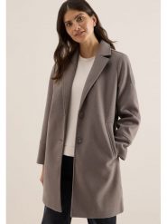 Cecil Płaszcz przejściowy w kolorze szarym rozmiar: M. Szare płaszcze Cecil, m, bez wzorów, bez kaptura. Za 218.57 zł.