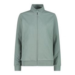 Damska bluza dresowa CMP. Zielone bluzy sportowe CMP, bez wzorów, z dresówki, bez kaptura. Za 257.15 zł.