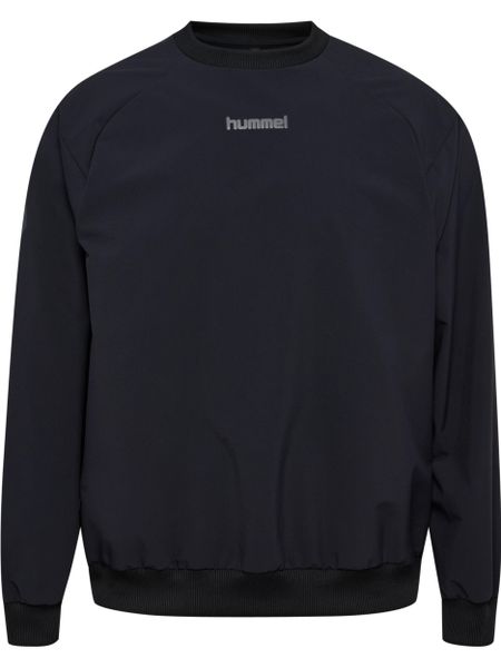 Bluza Hummel Blaze26 Athleisure. Czarne bluzy Hummel, l, bez wzorów, z materiału, bez kaptura. Za 261.50 zł.