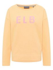 ELBSAND Bluza "Arija" w kolorze pomarańczowym rozmiar: XS. Pomarańczowe bluzy ELBSAND, xs, bez wzorów, bez kaptura. Za 131.74 zł.