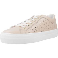 Buty GEOX D CLAUDIN Rose. Brązowe trekkingi Geox, ze skóry, trekkingowe. Za 334.99 zł.