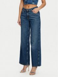 Guess Jeans Jeansy W5RA0Y D5M42 Granatowy Regular Fit. Niebieskie jeansy Guess Jeans, m, z aplikacjami. Za 289.99 zł.