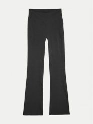 4F Spodnie materiałowe 4FWAW24TFTRF0716 Czarny Slim Fit. Czarne spodnie materiałowe 4f, xs, bez wzorów, z materiału, na jogę i pilates. Za 49.99 zł.