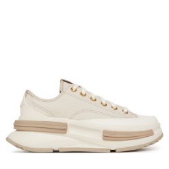 Trampki Converse. Brązowe trampki Converse, bez wzorów, bez zapięcia. Za 489.99 zł.