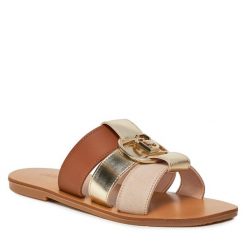 Klapki Liu Jo. Klapki Liu Jo, bez wzorów, bez obcasa. Za 369.99 zł.