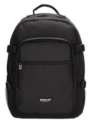 Beagles Plecak "Sendai" w kolorze czarnym - 34 x 49 x 19 cm rozmiar: onesize. Czarne plecaki Beagles, bez wzorów, z materiału. Za 152.26 zł.