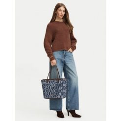 Torebka Liu Jo. Niebieskie torebki klasyczne Liu Jo, bez wzorów, bez dodatków. Za 599.99 zł.