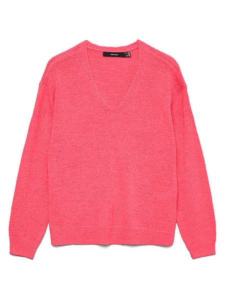 Vero Moda Sweter w kolorze czerwonym rozmiar: S. Czerwone swetry Vero Moda, s, bez wzorów, bez ramiączek. Za 74.28 zł.