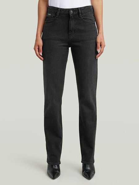 G-Star Dżinsy - Regular fit - w kolorze czarnym rozmiar: W31/L32. Czarne jeansy G-Star, l, z aplikacjami. Za 269.95 zł.