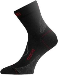 Skarpety merino TNW. Czerwone skarpety LASTING, bez wzorów, z elastanu. Za 58.00 zł.