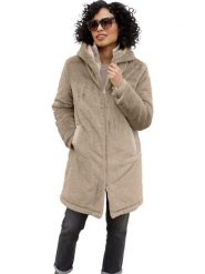 Heine Płaszcz przejściowy w kolorze beżowym rozmiar: 50. Brązowe płaszcze Heine, bez wzorów, bez kaptura. Za 213.69 zł.