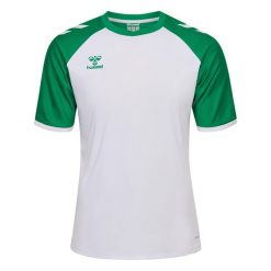 Koszulka Hummel League. Białe bluzki Hummel, bez wzorów, eleganckie, bez kołnierzyka, bez ramiączek. Za 167.00 zł.