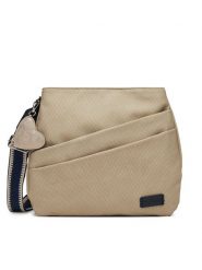 Rieker Torebka H1004-60 Beżowy. Brązowe listonoszki Rieker, bez wzorów, z materiału, bez dodatków. Za 249.99 zł.