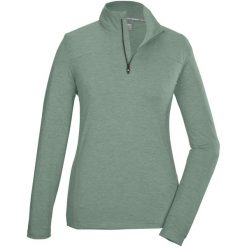 Bluza damska Killtec KSW 97 WMN LS SHRT. Zielone bluzy Killtec, na zimę, bez wzorów, bez kaptura. Za 189.99 zł.