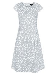 More & More Sukienka w kolorze błękitno-białym rozmiar: 34. Szare sukienki More & More, bez wzorów, bez kołnierzyka, bez ramiączek, midi. Za 154.43 zł.