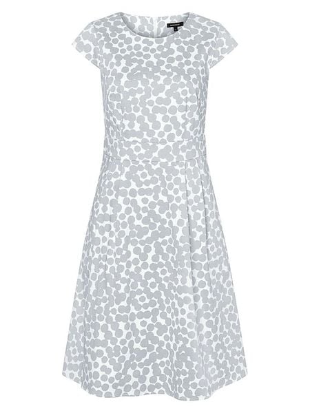 More & More Sukienka w kolorze błękitno-białym rozmiar: 34. Szare sukienki More & More, bez wzorów, bez kołnierzyka, bez ramiączek, midi. Za 184.95 zł.