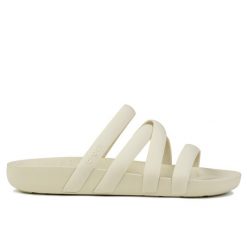 Sandały damskie sportowe Crocs SPLASH STRAPPY. Brązowe sandały Crocs, bez wzorów, sportowe, bez obcasa, bez zapięcia. W wyprzedaży za 169.00 zł.