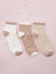 Skarpetki 3 pack - wielobarwny. Skarpety Sinsay, bez wzorów. Za 12.99 zł.