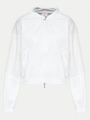 Deha Bluza D02740 Biały Regular Fit. Białe bluzy Deha, s, bez wzorów, z bawełny, bez kaptura. Za 419.99 zł.