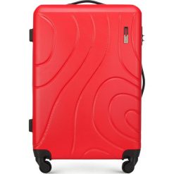 Walizka średnia 56-3A-572-30. Czerwone walizki Wittchen, bez wzorów, małe. Za 379.90 zł.