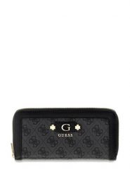 Guess Portfel Lindsey Slg SWSG97 49146 Szary ciemny. Szare portfele Guess, z aplikacjami, ze skóry. Za 264.99 zł.