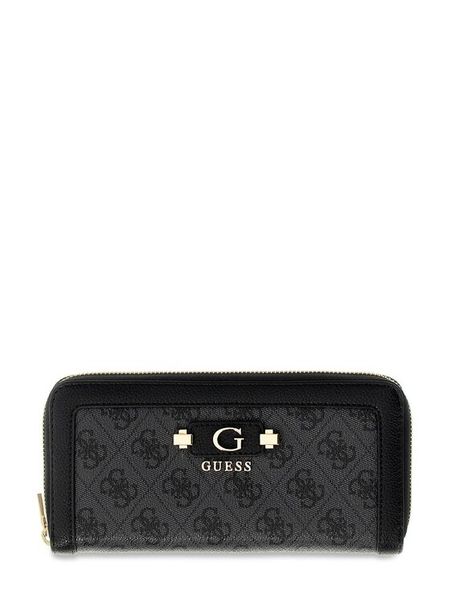 Guess Portfel Lindsey Slg SWSG97 49146 Szary ciemny. Szare portfele Guess, z aplikacjami, ze skóry. Za 264.99 zł.