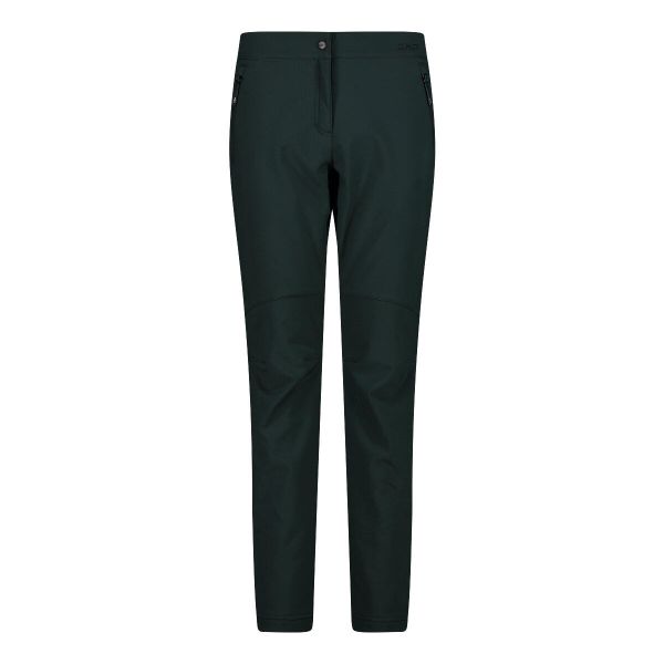 Damskie spodnie slim softshell CMP. Zielone spodnie narciarskie CMP, xs, bez wzorów, z polaru, trekkingowe. Za 348.15 zł.