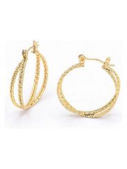 MOODE Kolczyki-kreole "Fatima" rozmiar: onesize. Żółte kolczyki MOODE, ze stali. Za 100.99 zł.