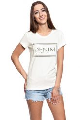 MUSTANG T SHIRT DAMSKI Alexia C Print 1009054 2020. Białe t-shirty Mustang, s, bez wzorów, bez kołnierzyka, bez ramiączek. W wyprzedaży za 39.99 zł.