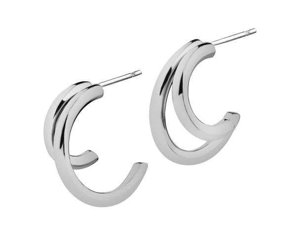 Kolczyki ze stali szlachetnej. Kolczyki Elixa, ze stali. W wyprzedaży za 59.50 zł.