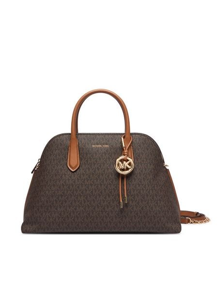 MICHAEL Michael Kors Torebka 30T6GX4S7B Brązowy. Brązowe torebki klasyczne MICHAEL Michael Kors, bez wzorów, ze skóry, bez dodatków. Za 1,281.99 zł.