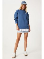 Happiness Istanbul Bluza w kolorze niebieskim rozmiar: 40. Niebieskie bluzy Happiness Istanbul, bez wzorów, bez kaptura. Za 120.45 zł.