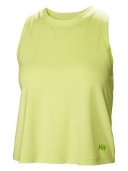 Helly Hansen Top funkcyjny "Tank" w kolorze zielonym rozmiar: XS. Zielone topy Helly Hansen, xs, bez wzorów, z materiału, bez kołnierzyka, bez ramiączek. Za 61.31 zł.