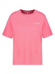 Sublevel Koszulka w kolorze jasnoróżowym rozmiar: L. Różowe bluzki Sublevel, l, bez wzorów, bez kołnierzyka, bez ramiączek. Za 43.99 zł.