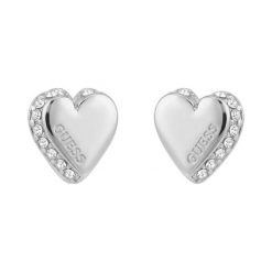 Kolczyki Guess. Szare kolczyki Guess, srebrne. Za 198.99 zł.