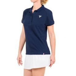 Polo Piqué Tecnifibre Mujer. Niebieskie koszulki polo TECNIFIBRE, m, bez wzorów, z materiału, bez kołnierzyka, bez ramiączek. Za 164.50 zł.