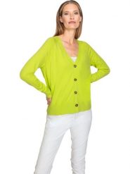 Heine Kardigan w kolorze żółtym rozmiar: 44. Żółte kardigany Heine, bez wzorów. Za 52.92 zł.