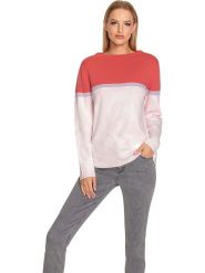 Heine Bluza w kolorze czerwono-fioletowo-jasnoróżowym rozmiar: 38. Czerwone bluzy Heine, bez wzorów, z bawełny, bez kaptura. Za 61.95 zł.