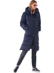 Heine Płaszcz pikowany w kolorze granatowym rozmiar: 42. Niebieskie płaszcze Heine, bez wzorów, bez kaptura. Za 183.59 zł.