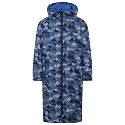Trespass Hudsan – suchy płaszcz dla dorosłych, niebieski, kamuflaż. Brązowe płaszcze Trespass, na lato, bez wzorów, bez kaptura. Za 521.99 zł.