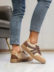 Sixth Sens Sneakersy w kolorze brązowo-jasnobrązowym rozmiar: 38. Brązowe trampki Sixth Sens, bez wzorów, bez zapięcia. Za 105.63 zł.