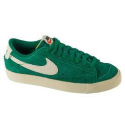 Buty sportowe do chodzenia damskie, W Blazer Low 77. Zielone obuwie sportowe Nike, bez zapięcia, trekkingowe. Za 450.10 zł.
