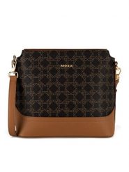MEXX Torebka MEXX-S-008-07 Brązowy. Brązowe listonoszki Mexx, bez wzorów, z tworzywa sztucznego, bez dodatków. Za 169.99 zł.