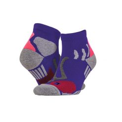Techniczne Skarpety Uciskowe Unisex Dla Dorosłych. Fioletowe skarpety SPIRO, bez wzorów. Za 54.99 zł.