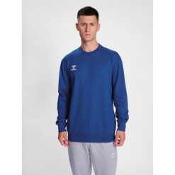 Bluza Hummel Go 2.0. Niebieskie bluzy Hummel, xl, bez wzorów, bez kaptura. Za 200.50 zł.