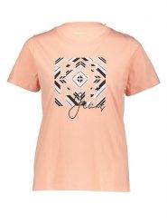 Pepe Jeans Koszulka w kolorze pomarańczowym rozmiar: S. Pomarańczowe bluzki Pepe Jeans, s, bez wzorów, z bawełny, bez kołnierzyka, bez ramiączek. Za 61.60 zł.