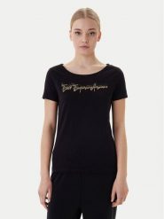 EA7 Emporio Armani T-Shirt 7W000978 AF10373 UC001 Czarny Slim Fit. Czarne t-shirty EA7 Emporio Armani, xxl, bez wzorów, z bawełny, bez kołnierzyka, bez ramiączek. Za 329.99 zł.